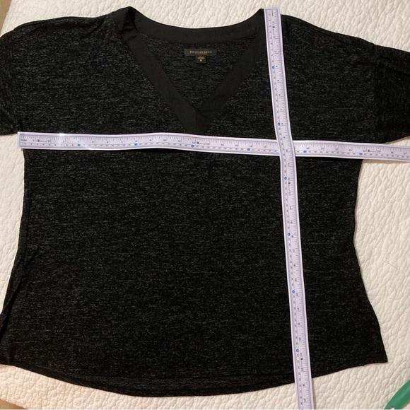 Donna Karan Sleepwear Sleep Top | Size M | 3/4‎ Sleeve | Relaxed Fit | Charcoal - Picture 3 of 7